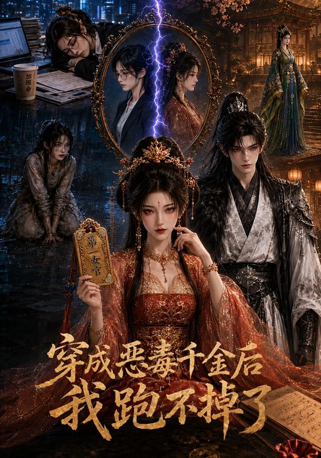 穿成恶毒千金后我跑不掉了 cover