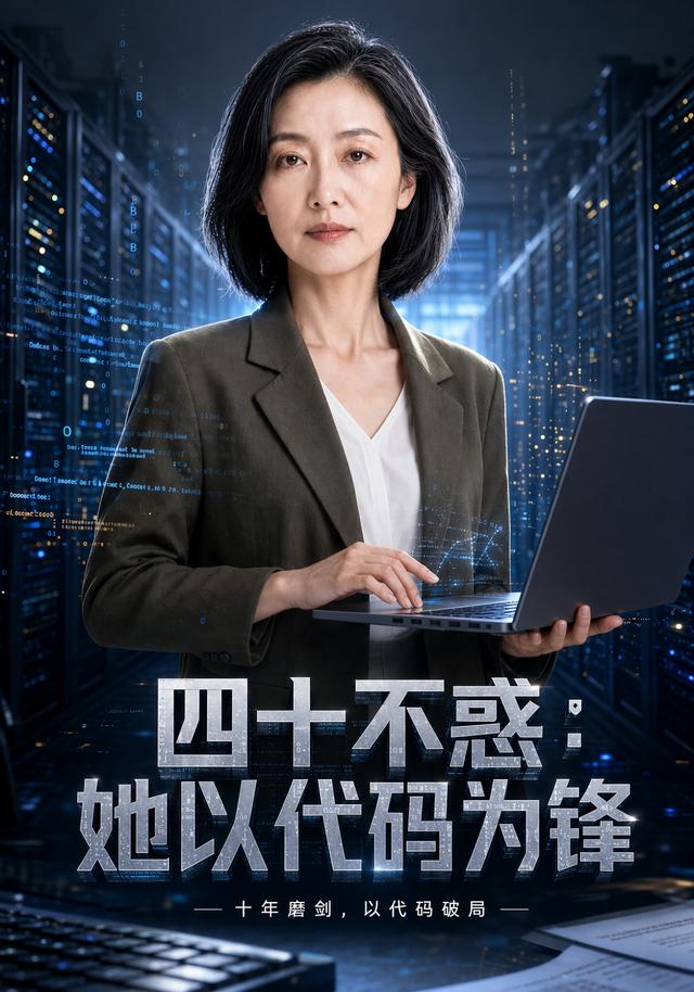 四十不惑，她以代码为锋 cover