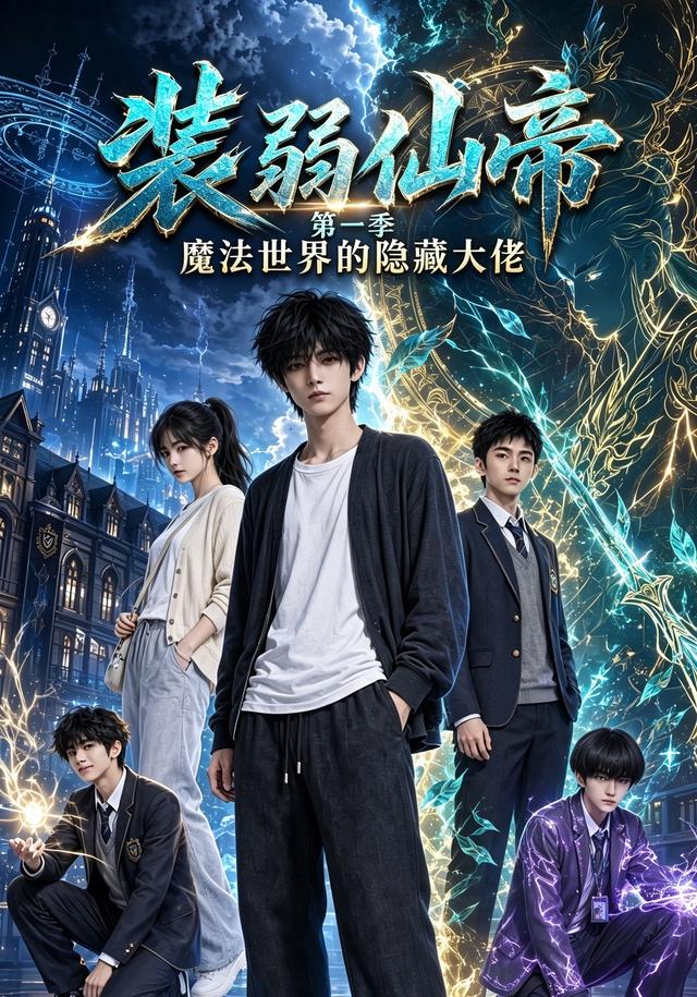 装弱仙帝：魔法世界的隐藏大佬第一季 cover