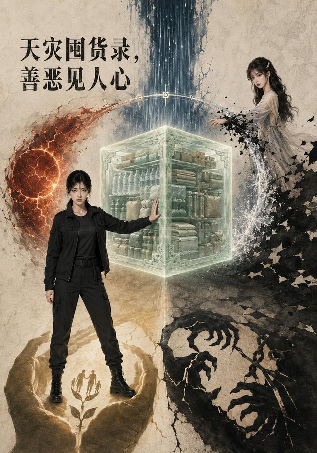 天灾囤货录，善恶见人心封面