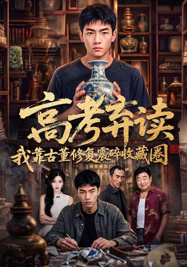 高考弃读我靠古董修复震碎收藏圈 cover