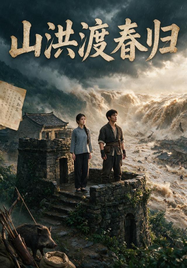 山洪渡春归