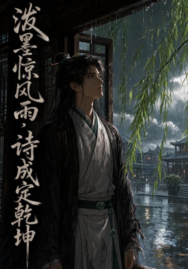 泼墨惊风雨，诗成定乾坤 cover