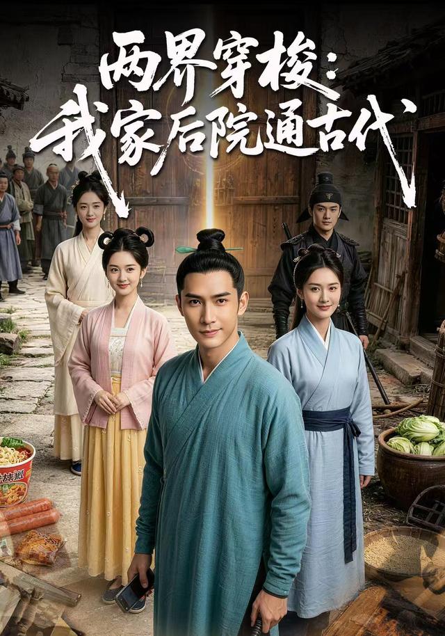 两界穿梭：我家后院通古代 cover