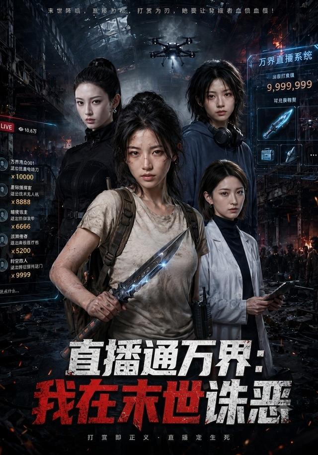 直播通万界：我在末世诛恶 cover