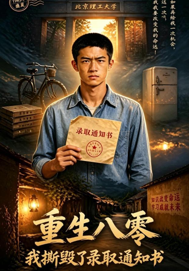 重生八零，我撕毁了录取通知书 cover