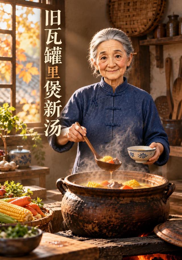 旧瓦罐里煲新汤