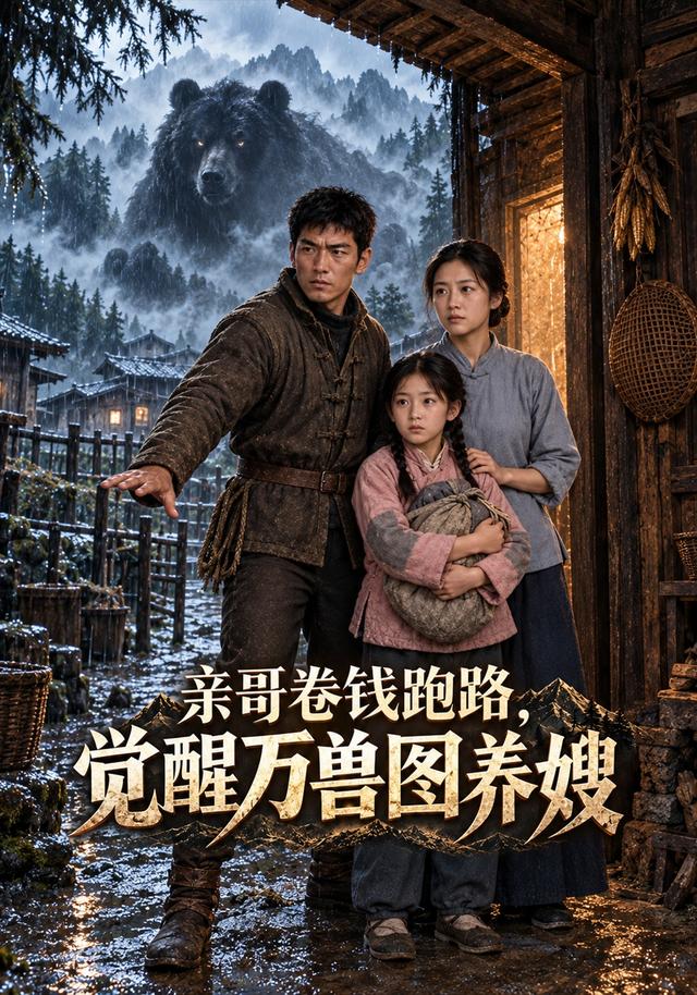 亲哥卷钱跑路，觉醒万兽图养嫂