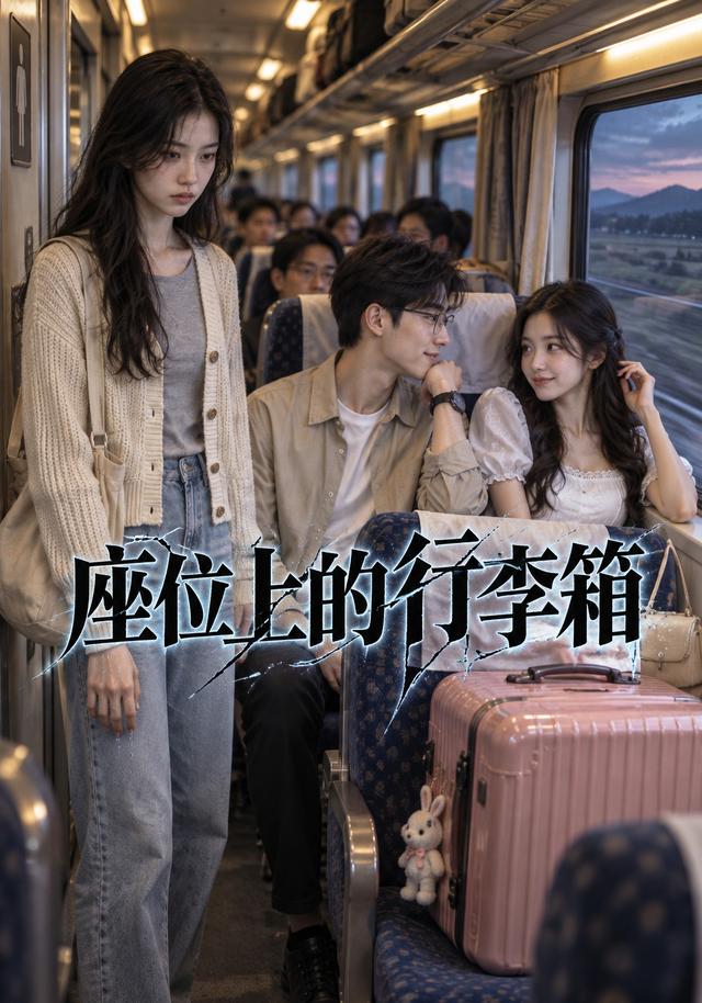 座位上的行李箱