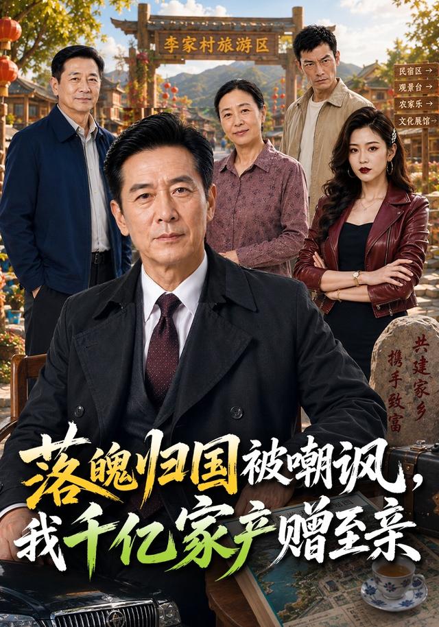落魄归国被嘲讽，我千亿家产赠至亲 cover