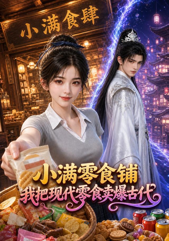 小满零食铺：我把现代零食卖爆古代 cover