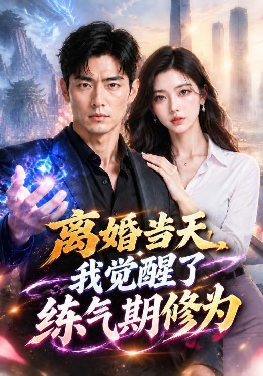 《离婚当天，我觉醒了练气期修为》作品海报