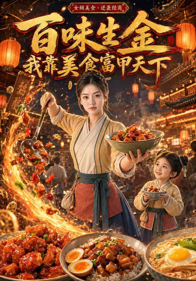 百味生金：我靠美食富甲天下 cover