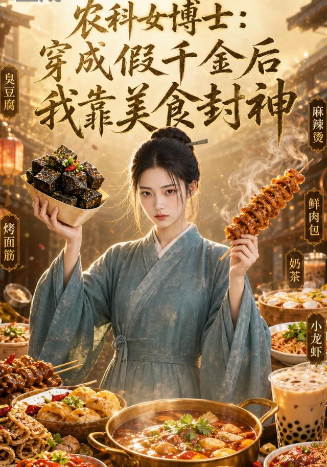 农科女博士：穿成假千金后我靠美食封神 cover