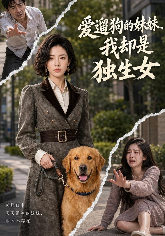 爱遛狗的妹妹，我却是独生女 cover
