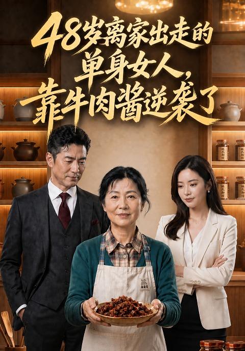 48岁离家出走的单身女人，靠牛肉酱逆袭了
