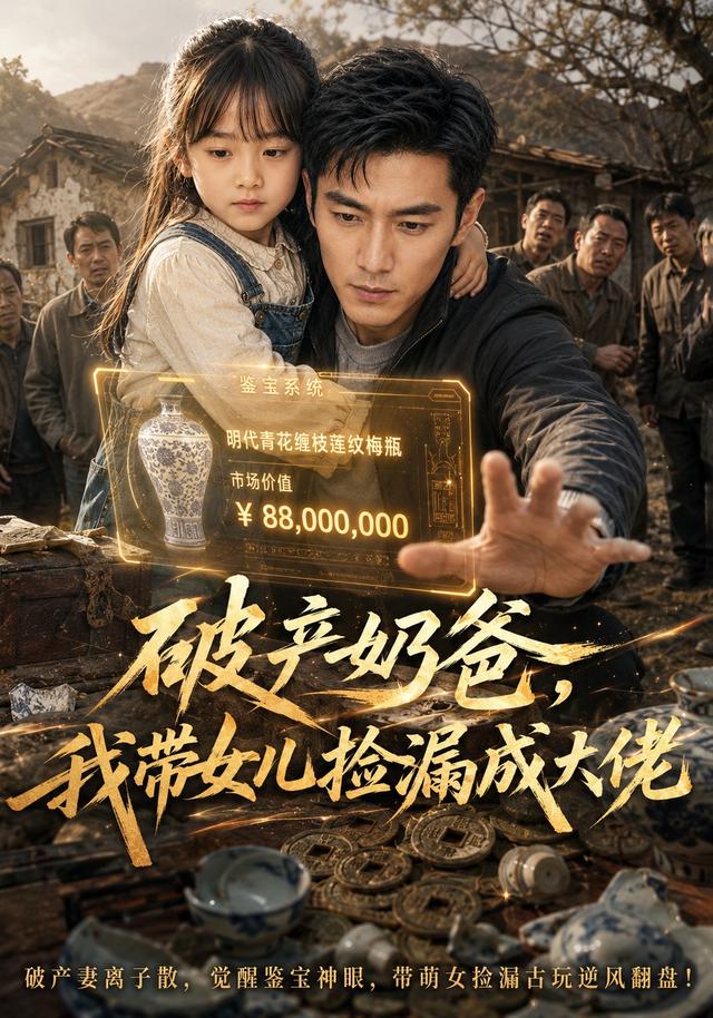 破产奶爸，我带女儿捡漏成大佬 cover
