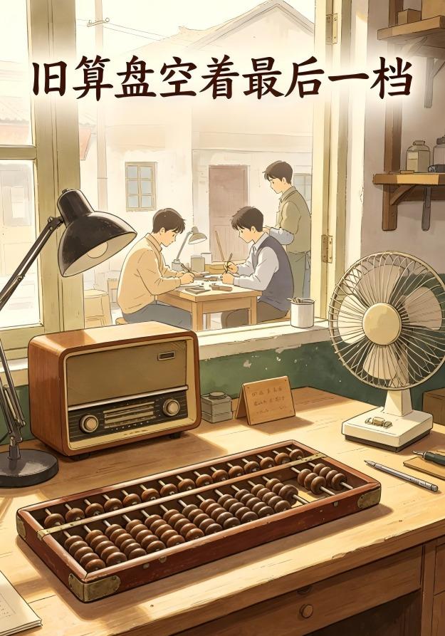旧算盘空着最后一档 cover