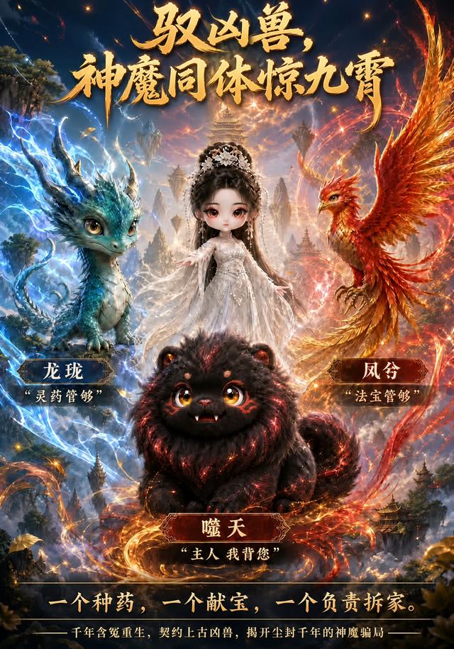 驭凶兽，神魔同体惊九霄
