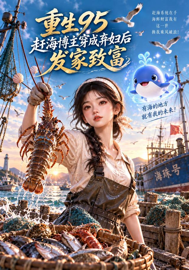 重生95，赶海博主穿成弃妇后发家致富 cover