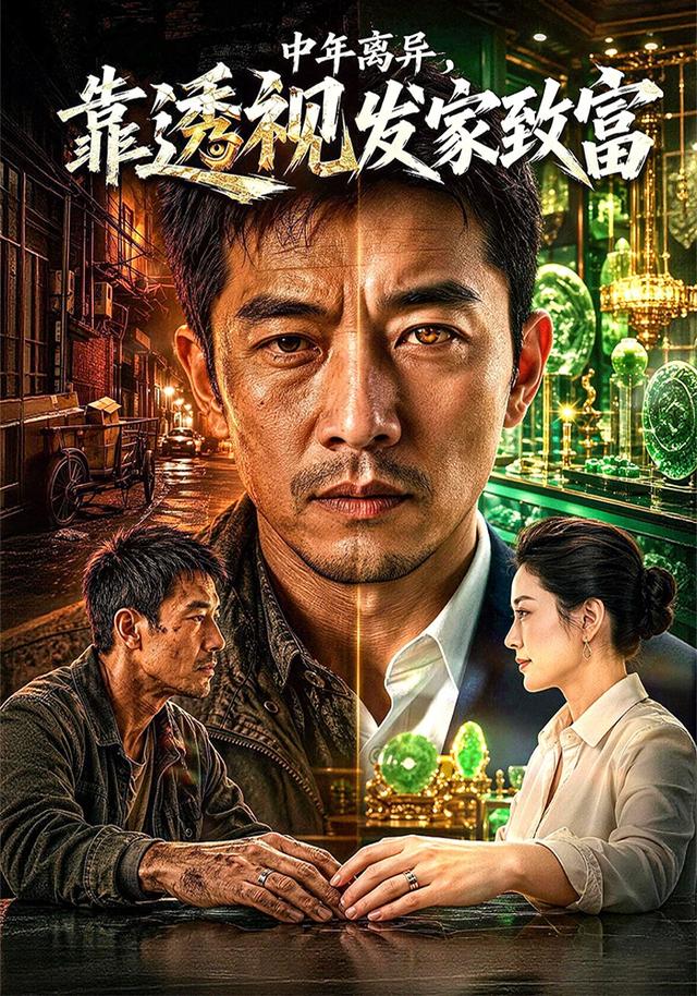 中年离异，靠透视发家致富