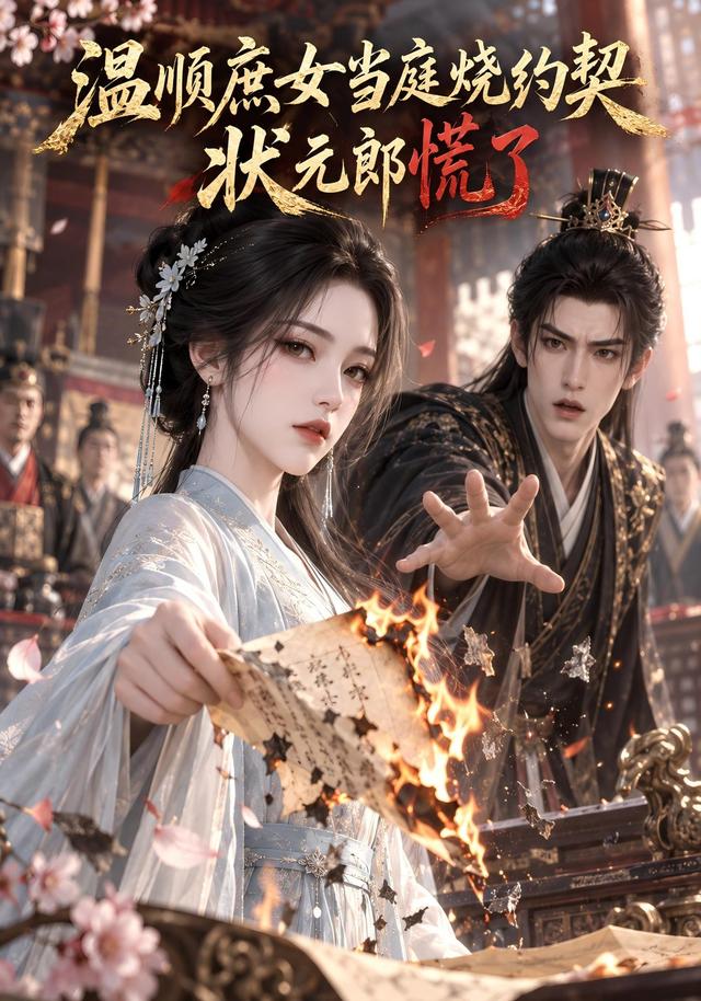 温顺庶女当庭烧约契，状元郎慌了 cover