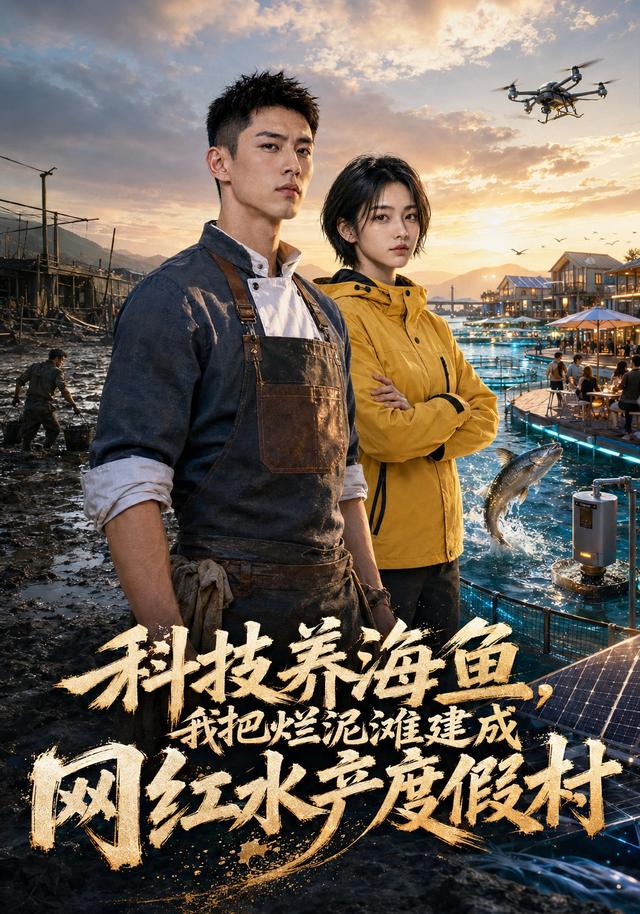 科技养海鱼，我把烂泥滩建成网红水产度假村 cover