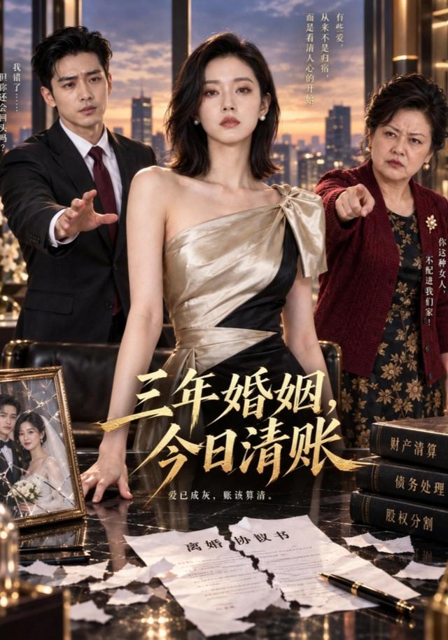 三年婚姻，今日清账
