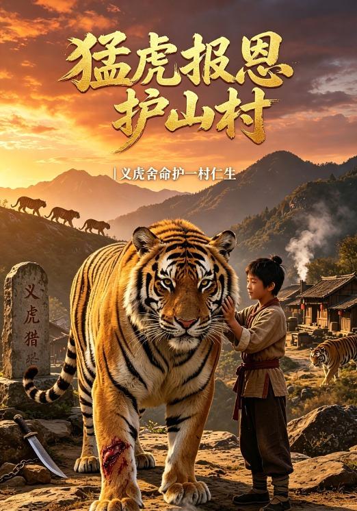 猛虎报恩护山村