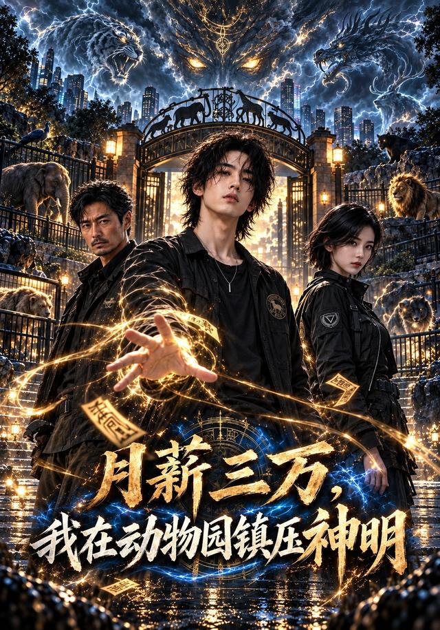 月薪三万，我在动物园镇压神明封面
