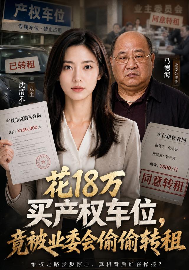 花18万买产权车位，竟被业委会偷偷转租 cover
