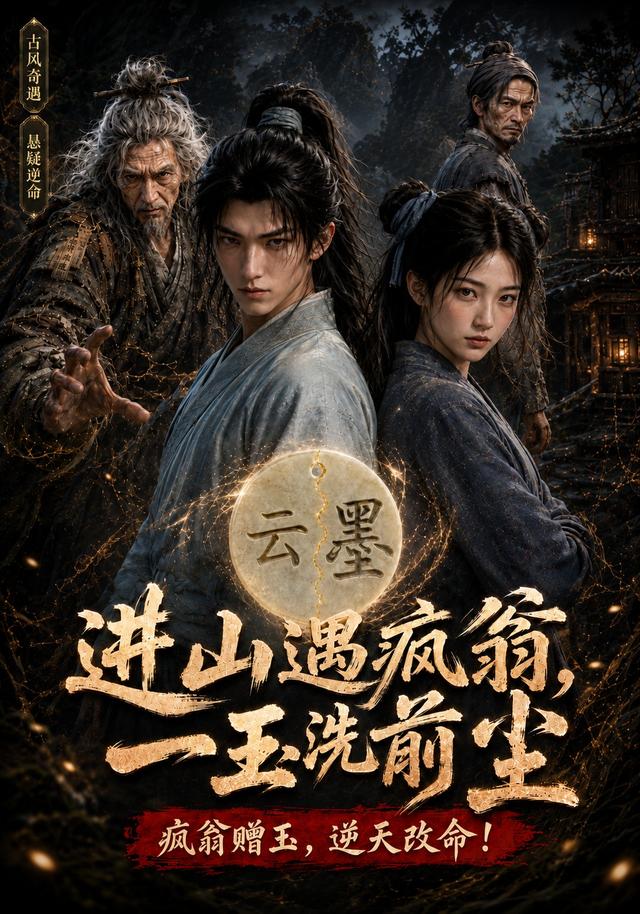 进山遇疯翁，一玉洗前尘 cover