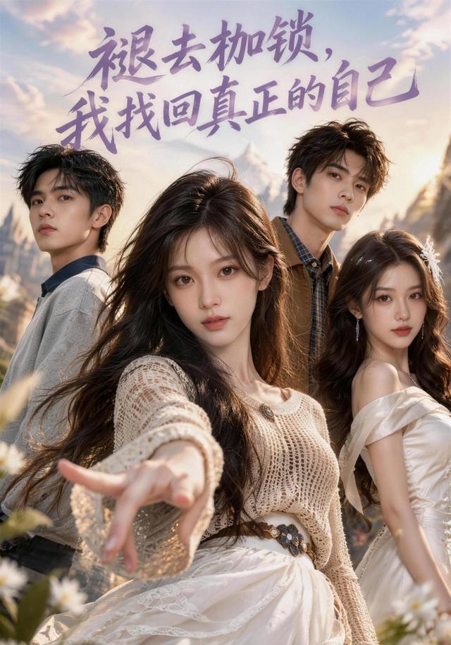 《褪去枷锁，我找回真正的自己》作品海报