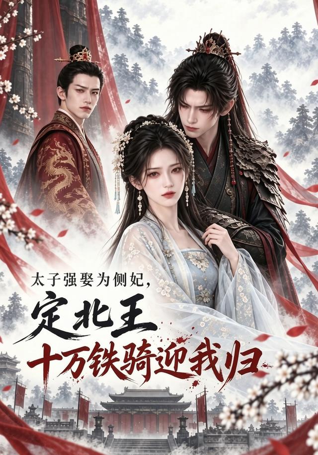 太子强娶为侧妃，定北王十万铁骑迎我归 cover