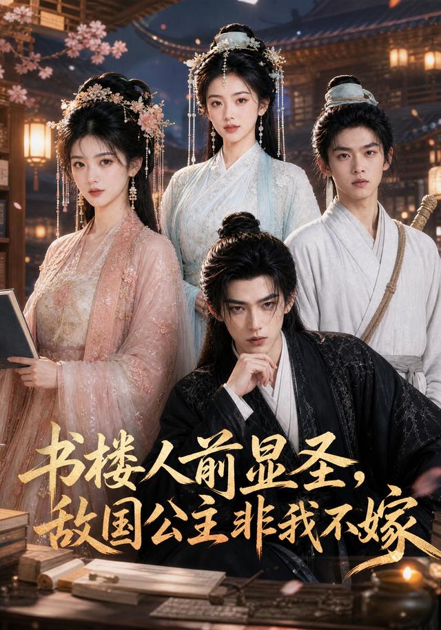 书楼人前显圣，敌国公主非我不嫁 cover