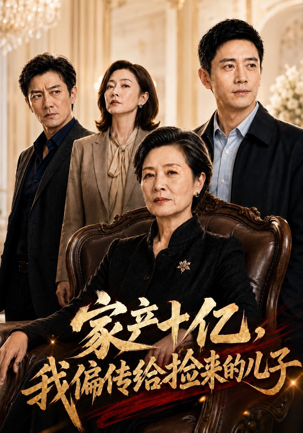 家产十亿，我偏传给捡来的儿子