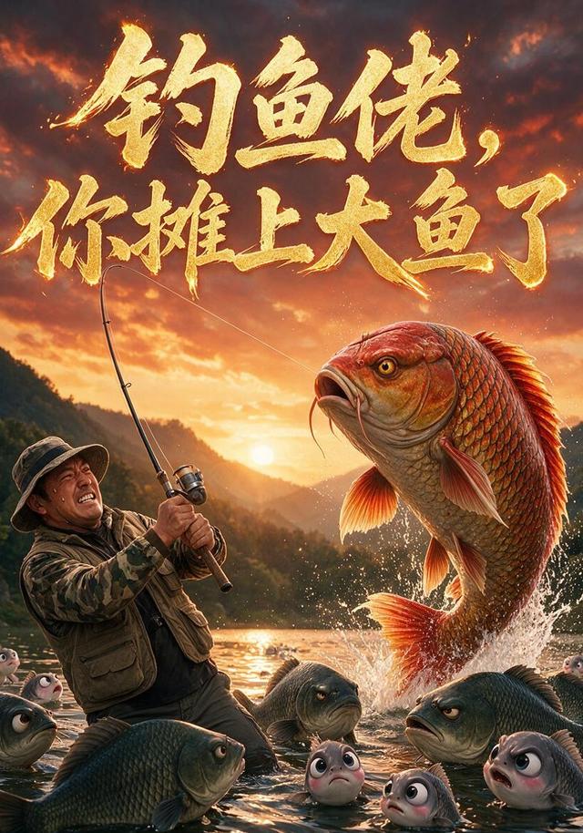 钓鱼佬，你摊上大鱼了