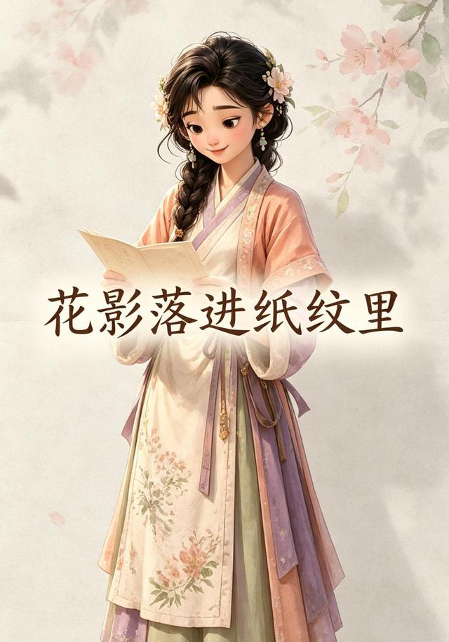 花影落进纸纹里 cover