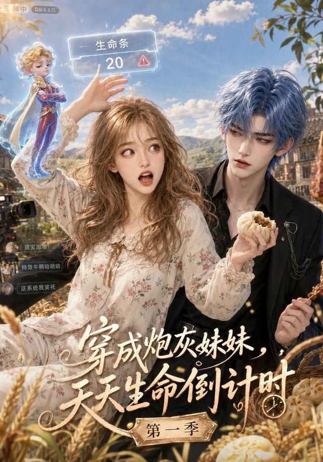 穿成炮灰妹妹，天天生命倒计时第一季 cover