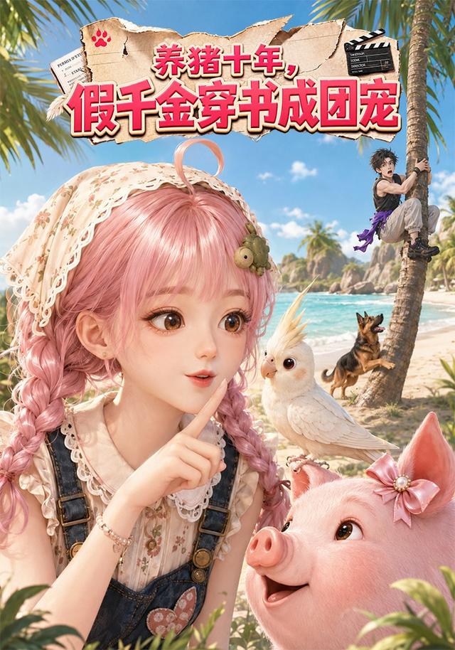 养猪十年，假千金穿书成团宠
