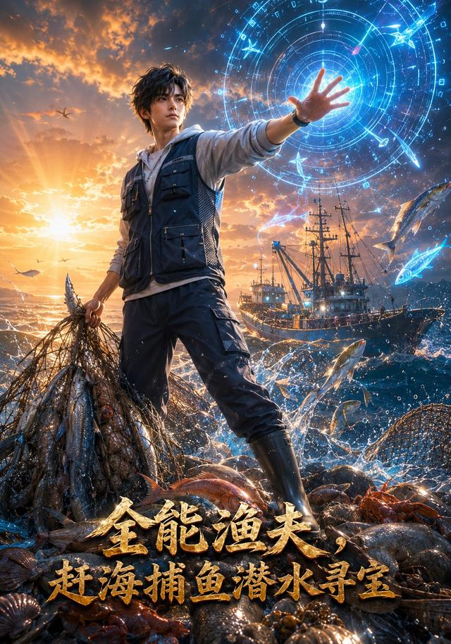 全能渔夫，赶海捕鱼潜水寻宝