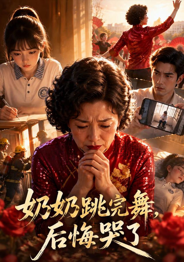 奶奶跳完舞，后悔哭了