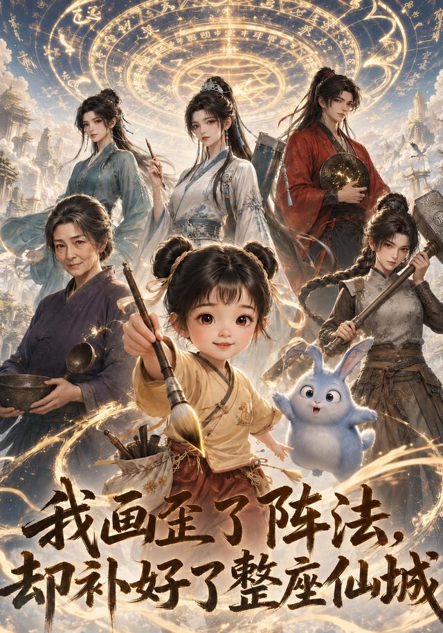 我画歪了阵法，却补好了整座仙城 cover