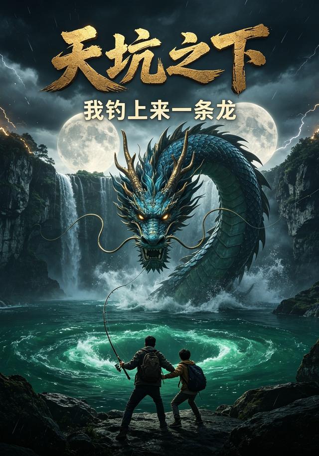 天坑之下：我钓上来一条龙