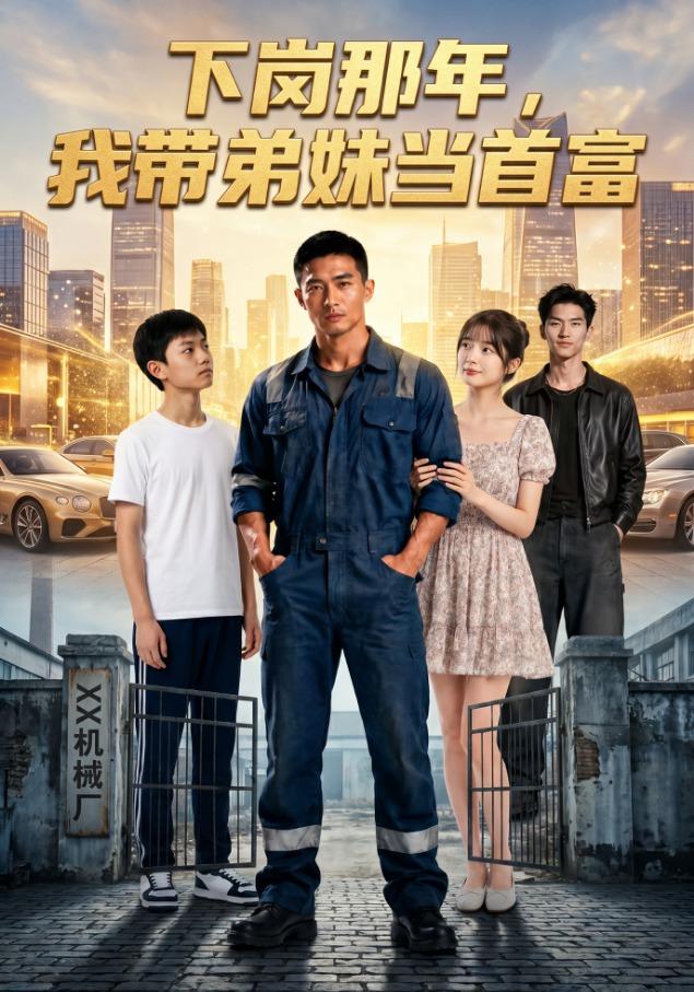 下岗那年我带弟妹当首富 cover