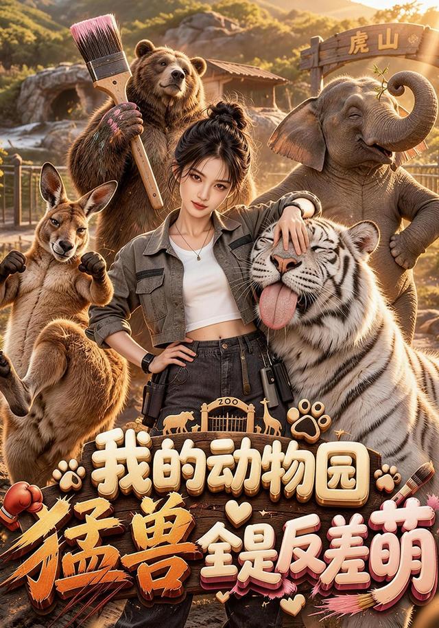 我的动物园，猛兽全是反差萌