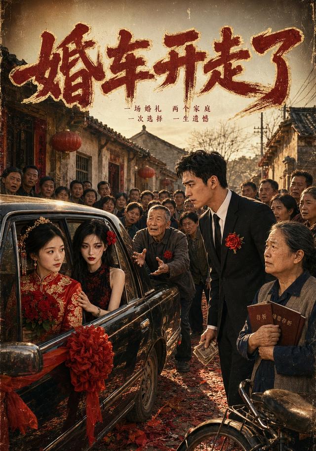 婚车开走了