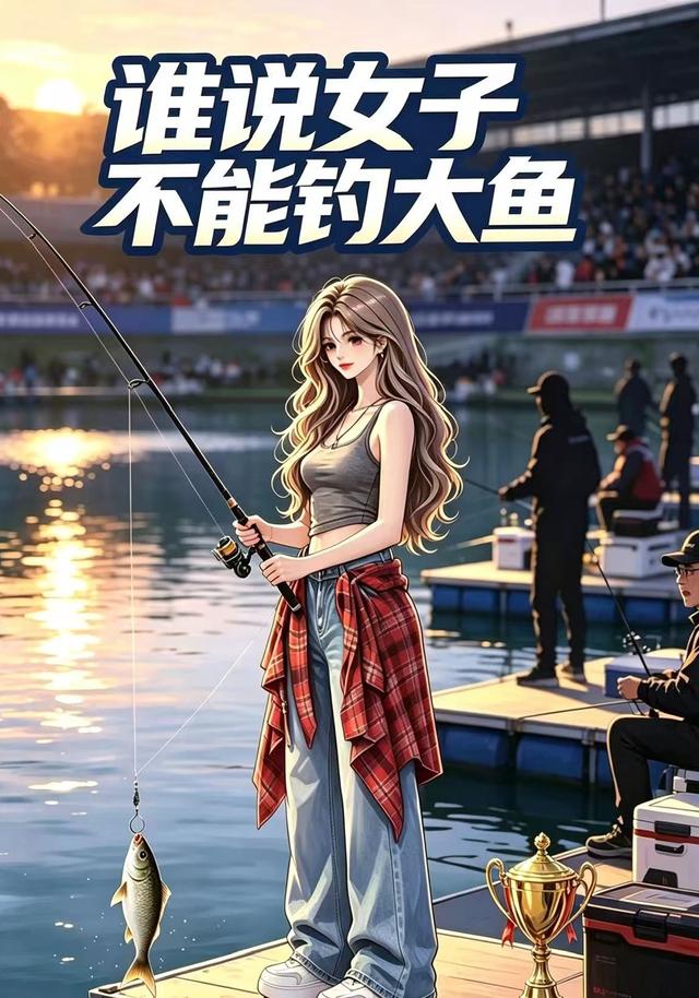 谁说女子不能钓大鱼