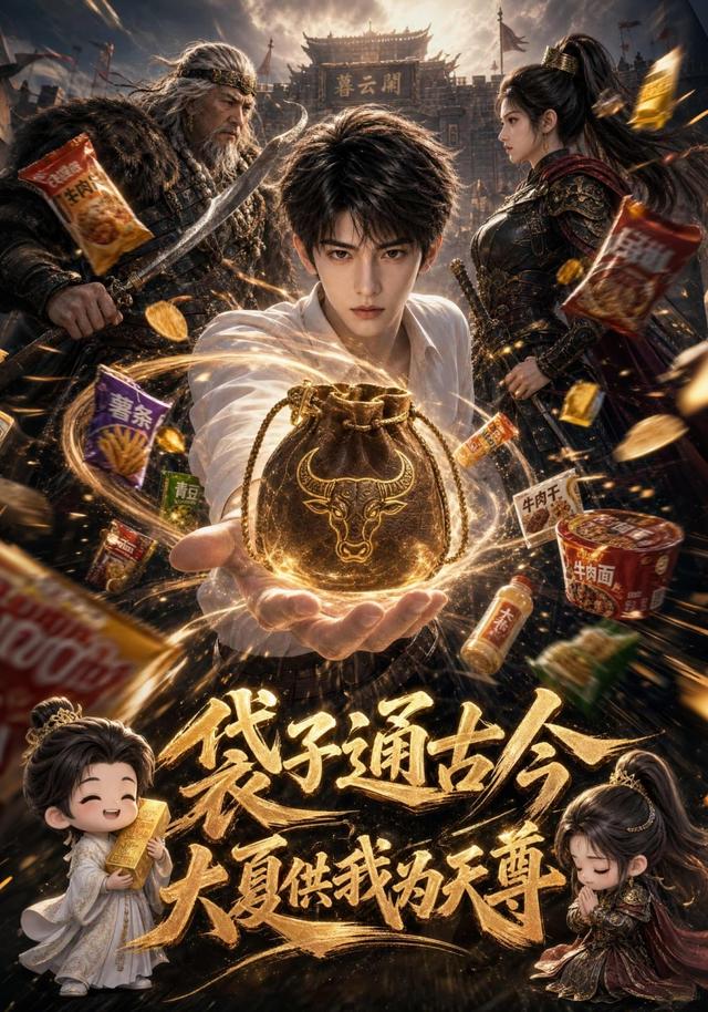 袋子通古今，大夏供我为天尊封面