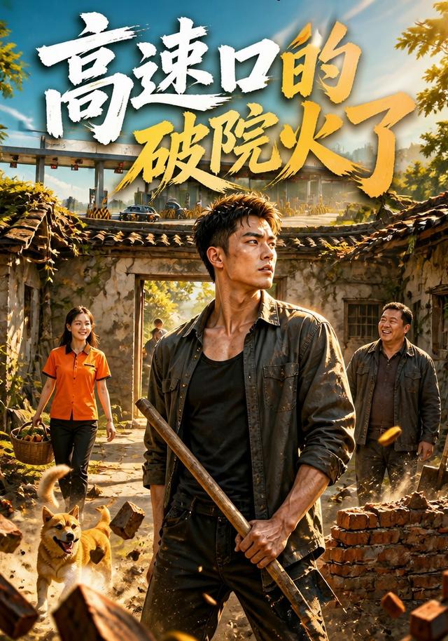高速口的破院火了